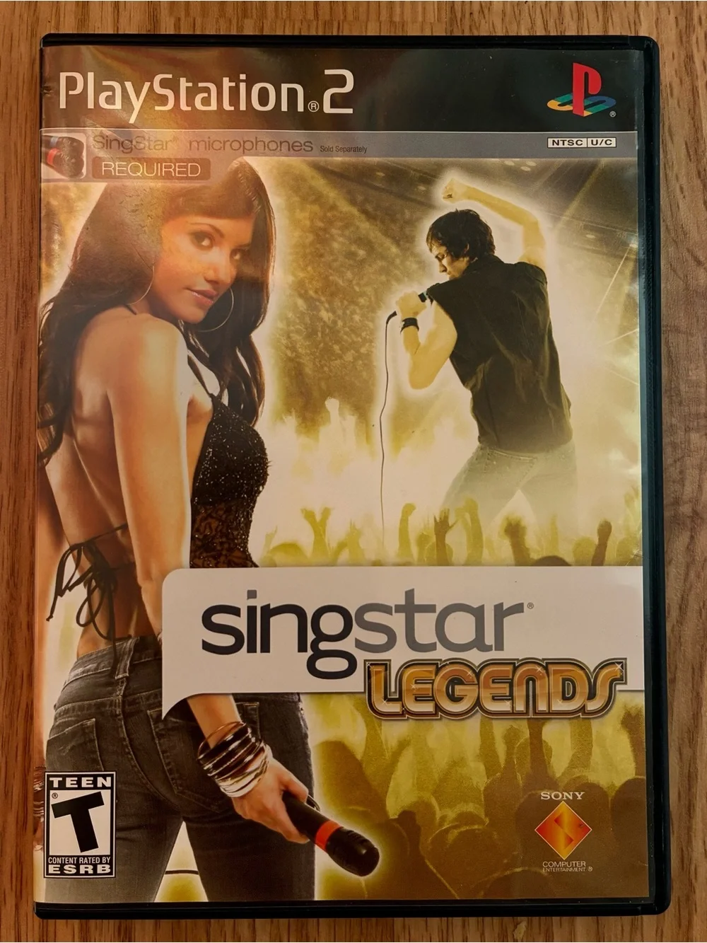 SingStar: Legends (Sony PlayStation 2, 2008) includes Manual